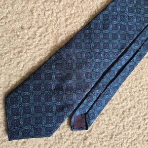 Givenchy Monsieur Men’s Tie  Geometric Pattern 100% Silk